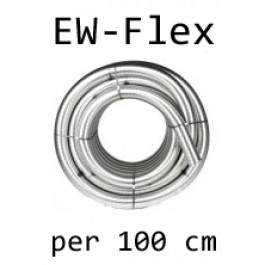 100 cm RVS Flexibel EW 080mm inwendig